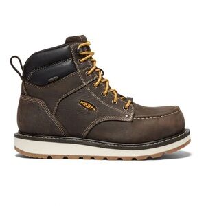 KEEN Utility Men's Cincinnati 6" Composite Toe Waterproof Work Boot Size 10 Wide